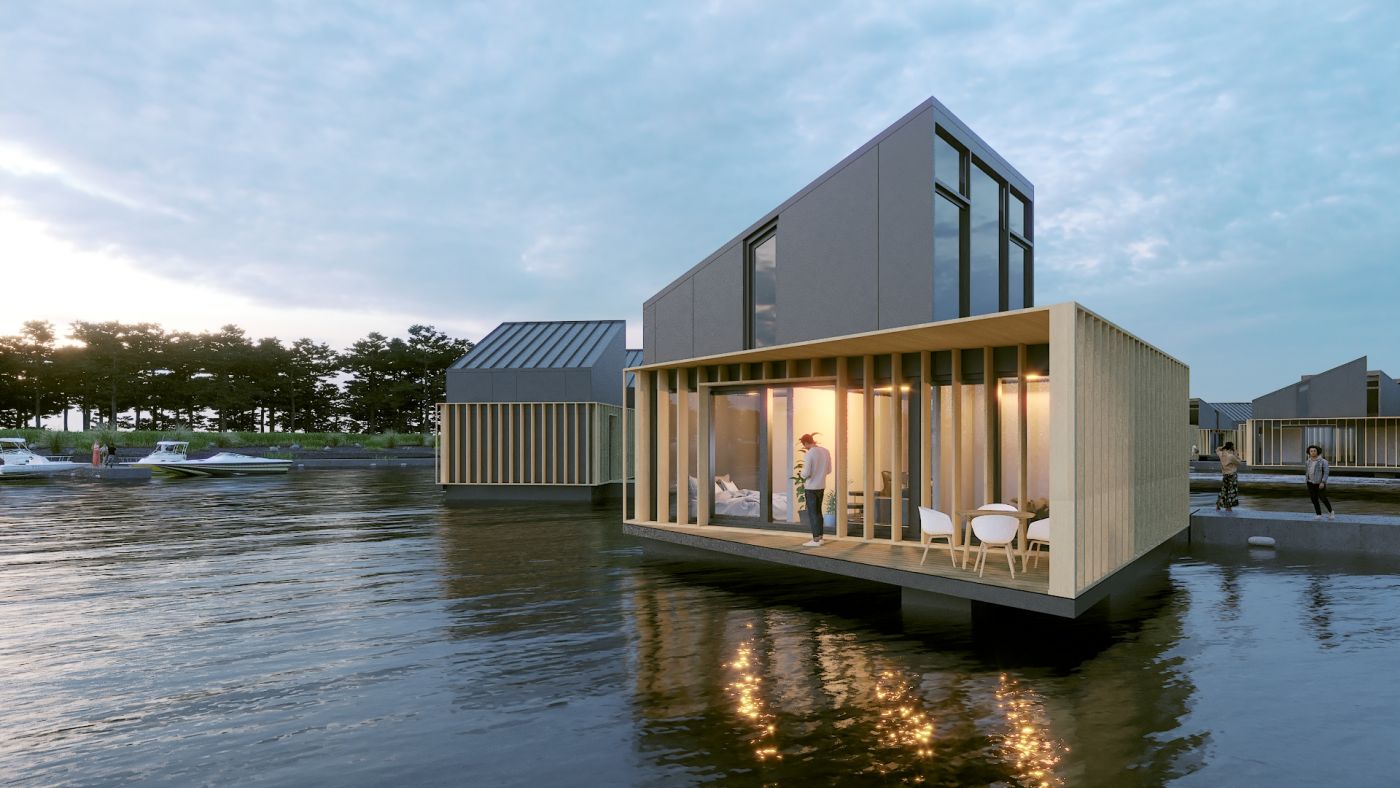 Architekti.sk | Modulárne chaty na vode, realizacie, bytovy dizajn, rodinne domy